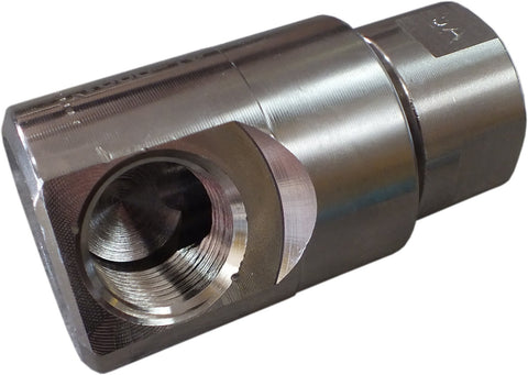 Raccord pivotant 90 degré acier F * F - Airablo