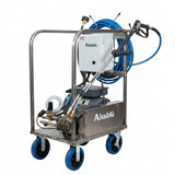 Mobile frame 230 volt stainless steel frame belt drive