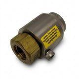 Jet ajustable de 0 à 80 degré 1/4" FNPT # 20 COUVERT SS