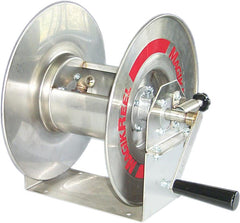 Stainless steel manual reel 3/8" 300' 3000psi