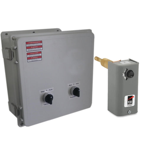 Vacuum and oil cooler starter box 230volt