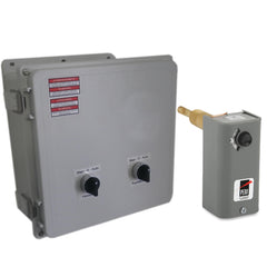 Vacuum and oil cooler starter box 230volt