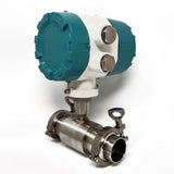 Flowmeter SS316 8.8 to 88GPM Tri-clamp battery