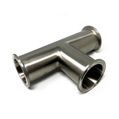 Stainless steel tee 316 1 1/2" Tri-clamp sanitary