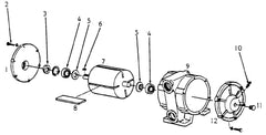 Vacuum pump head VP76 (Parts)