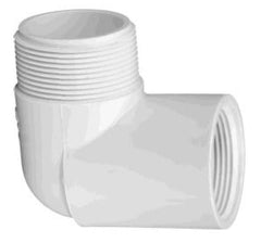 Coude 90° PVC SCH40 MPT * FPT - Airablo