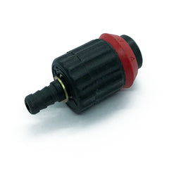 Chemical injector adjustment valve