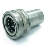 Stainless steel screw coupling closed "Quick"