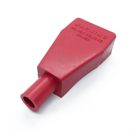 Protecteur de pole de batterie rouge